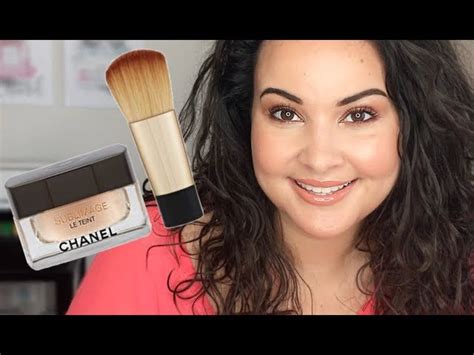 chanel foundation 22 beige rose|how to use Chanel sublimage.